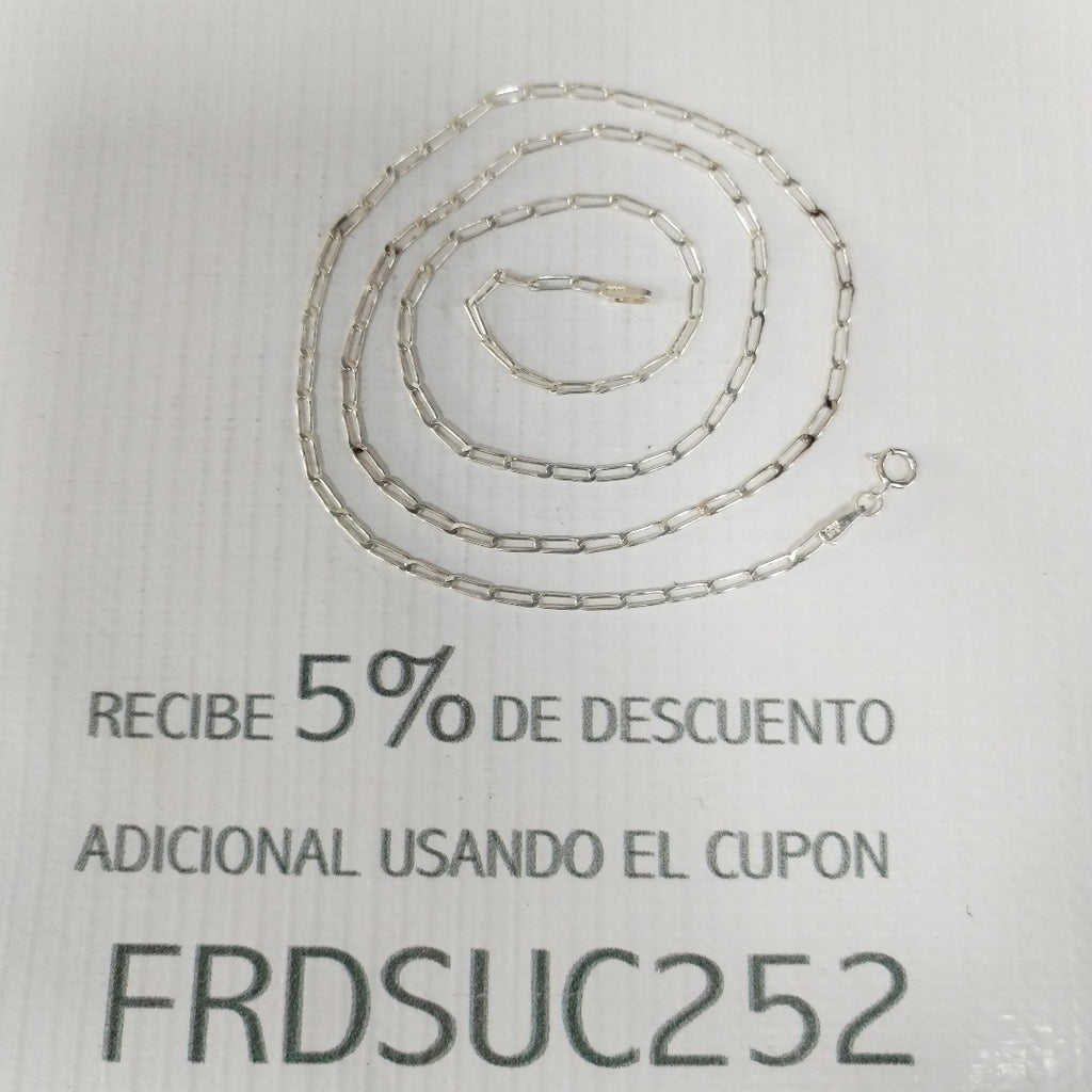 CADENA PLATA 4,20 GRMS (SEMINUEVO)