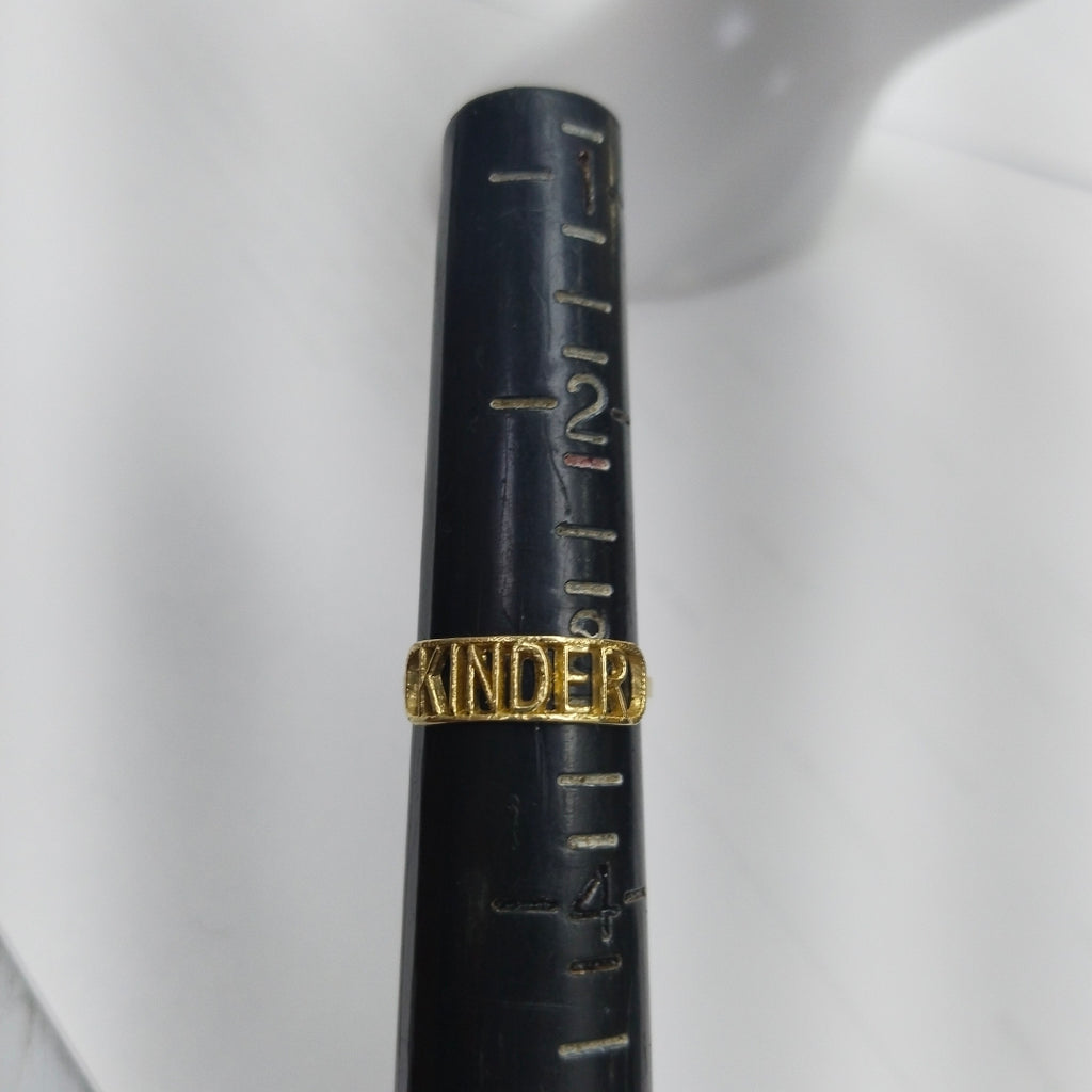 ANILLO DE GRADUACIÓN ORO 10 K 0.7 GRMS (SEMINUEVO)