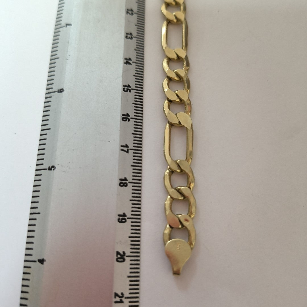 PULSERA ORO 14 K 12,60 GRMS (SEMINUEVO)