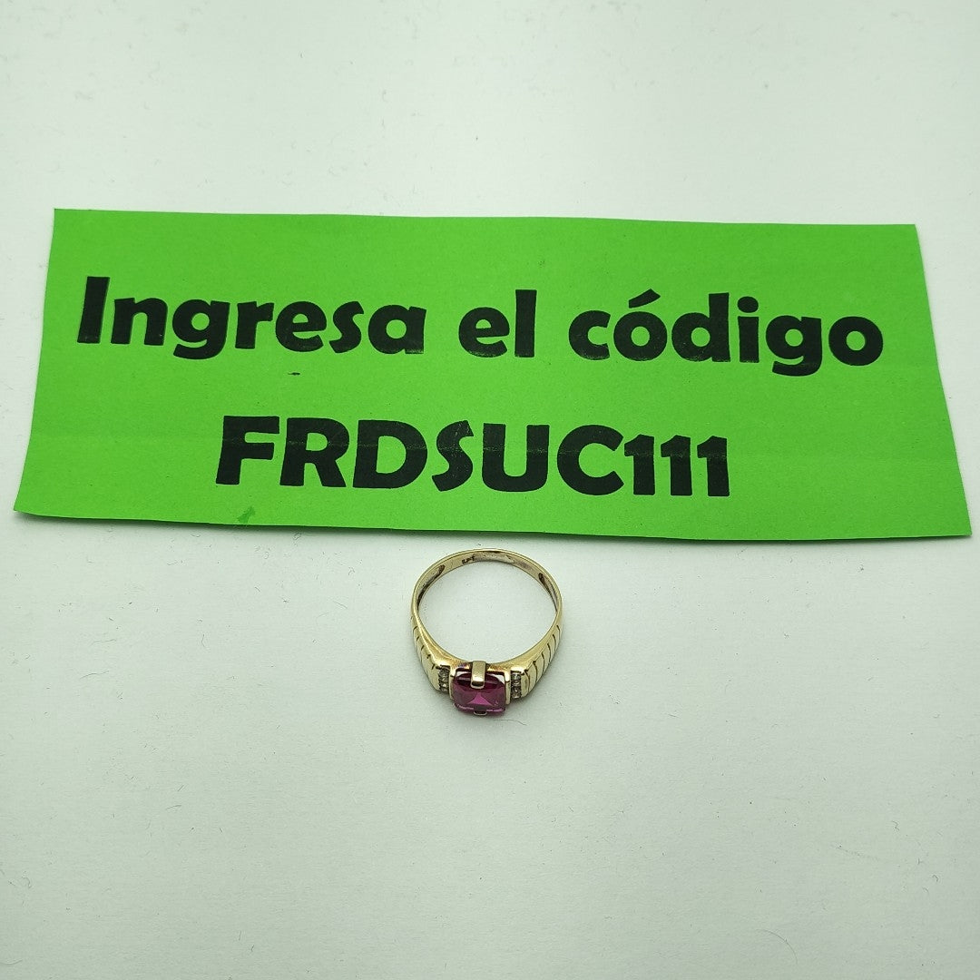ANILLO ORO 14 K 4.4 GRMS (SEMINUEVO)