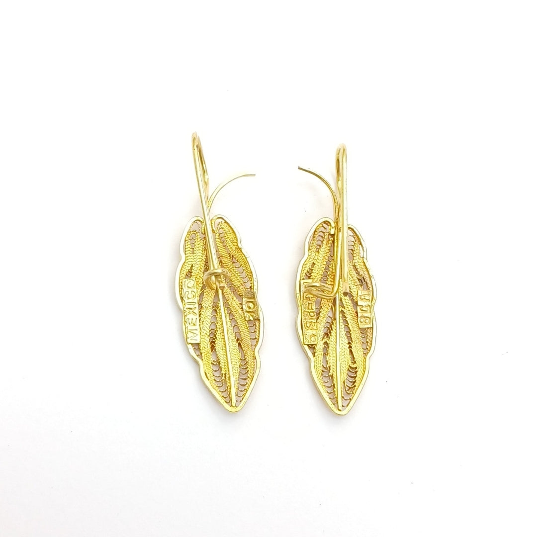 ARETES PAR ORO 10 K 3,10 GRMS (SEMINUEVO)