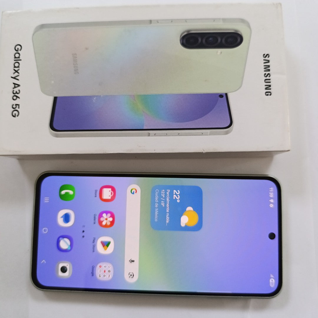 CELULAR SAMSUNG GALAXY A36 5G SM-A366E (2025) 256 GB 8 GB RAM (SEMINUEVO)