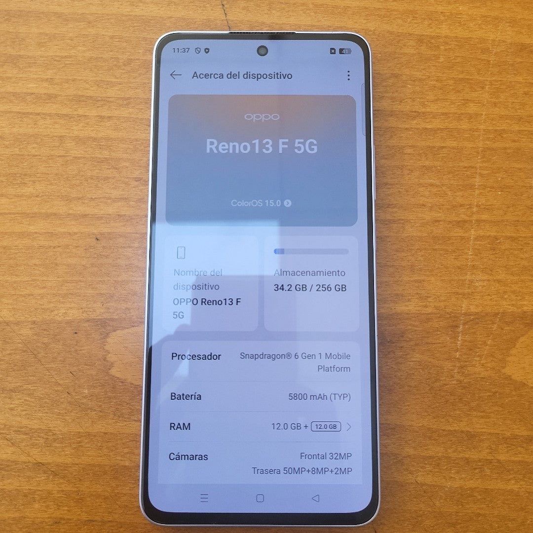 CELULAR OPPO  RENO 13F 5G CPH2699 (2025) 256 GB 12 GB RAM (SEMINUEVO)