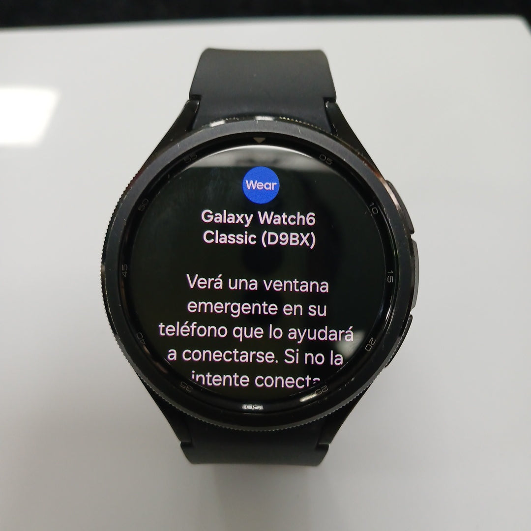 SMARTWATCH SAMSUNG GALAXY WATCH 6 CLASSIC SM-R960 47 MM GPS (SEMINUEVO)