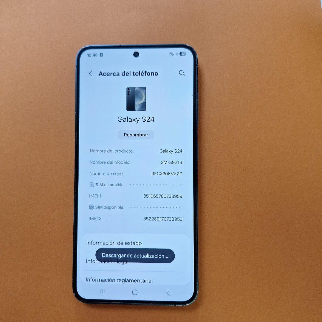 CELULAR SAMSUNG GALAXY S24 SM-S921B (2024) 256 GB 8 GB RAM (SEMINUEVO)