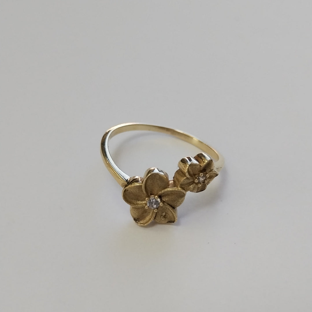 ANILLOS DAMA ORO 14K 2 (NUEVO)
