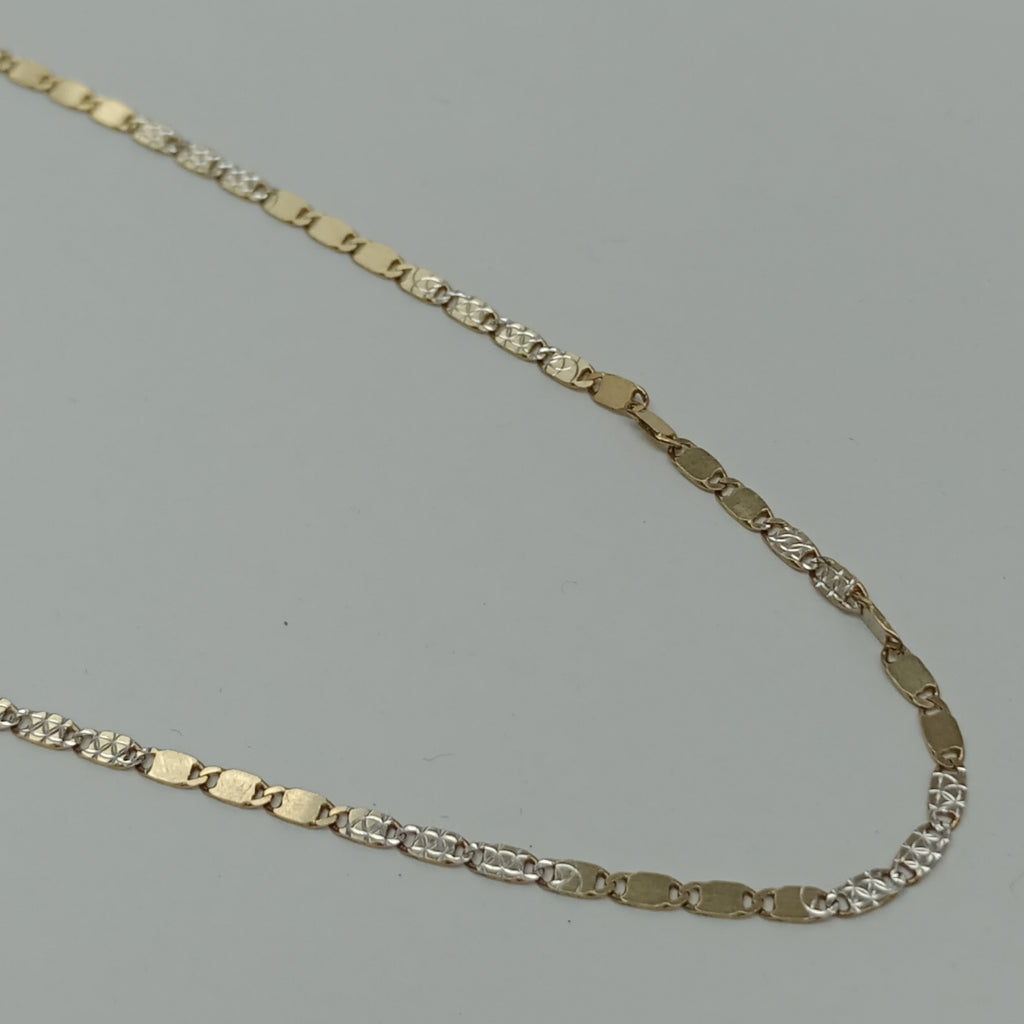 CADENA ORO PLATINO 14 K 4,20 GRMS (SEMINUEVO)