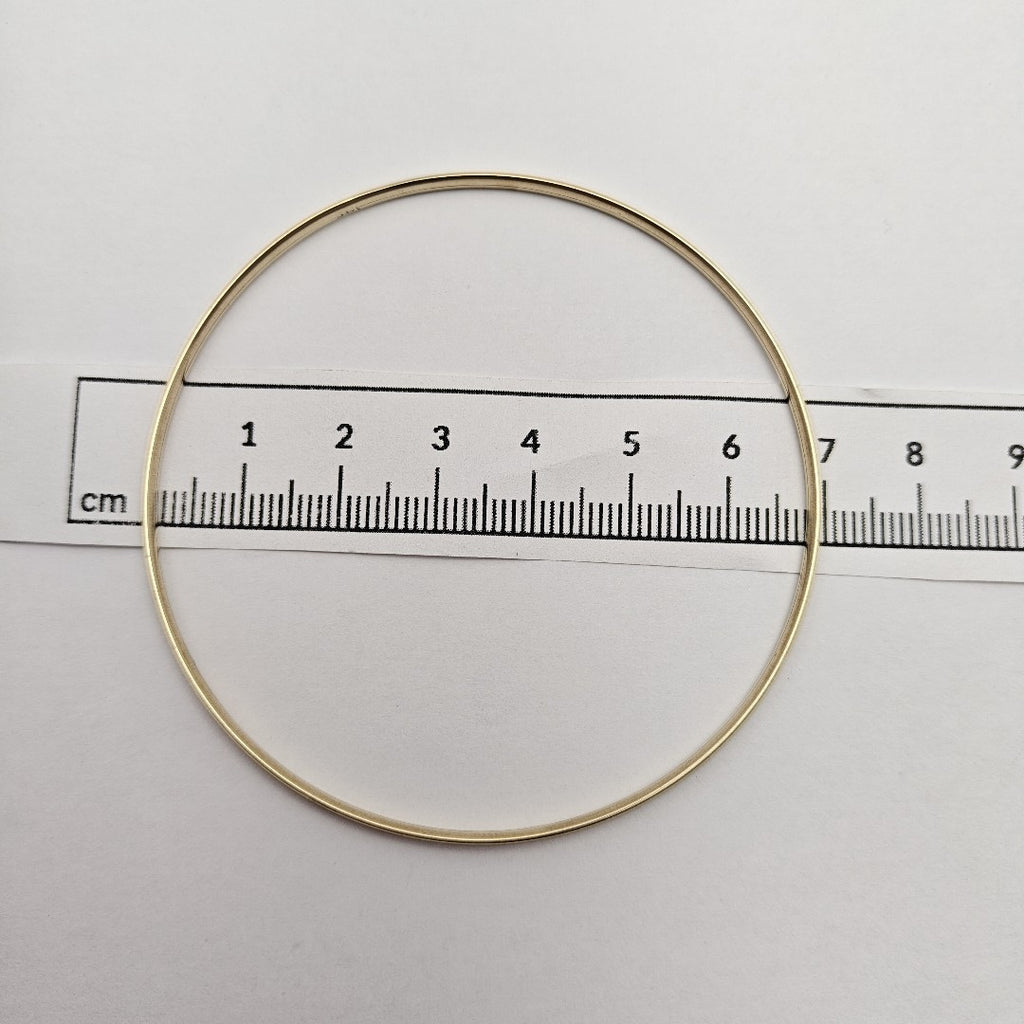 PULSERA RIGIDA ORO 14 K 4,20 GRMS (SEMINUEVO)