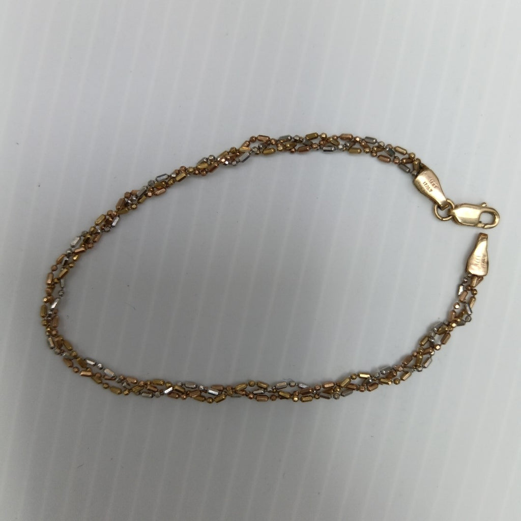 PULSERA ORO 14 K 2,40 GRMS (SEMINUEVO)