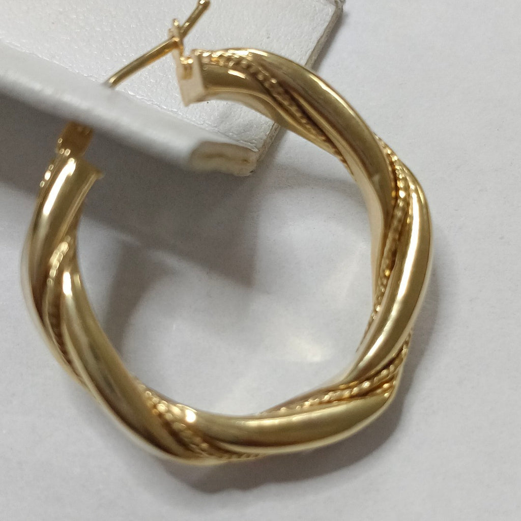 ARRACADAS PAR ORO 10 K 3.9 GRMS (SEMINUEVO)