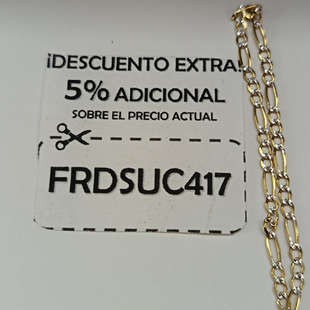 CADENA ORO 14 K 4,50 GRMS (SEMINUEVO)