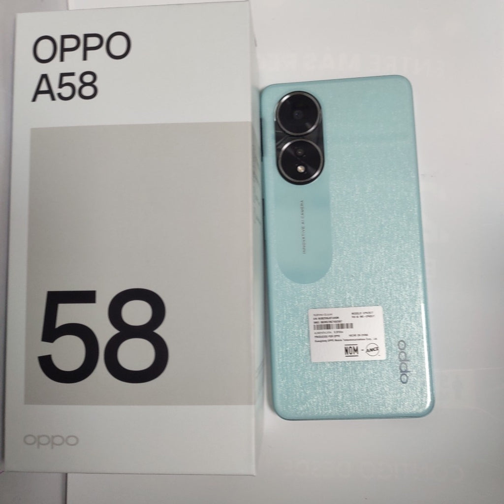 CELULAR OPPO  A58 CPH2577 (2023) 256 GB 8 GB RAM (SEMINUEVO)