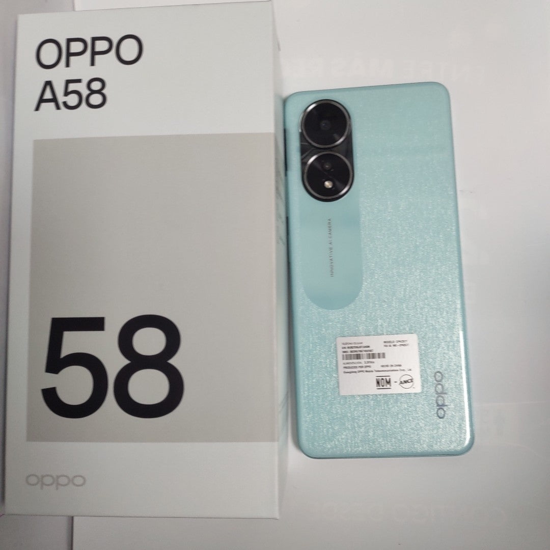 CELULAR OPPO  A58 CPH2577 (2023) 256 GB 8 GB RAM (SEMINUEVO)