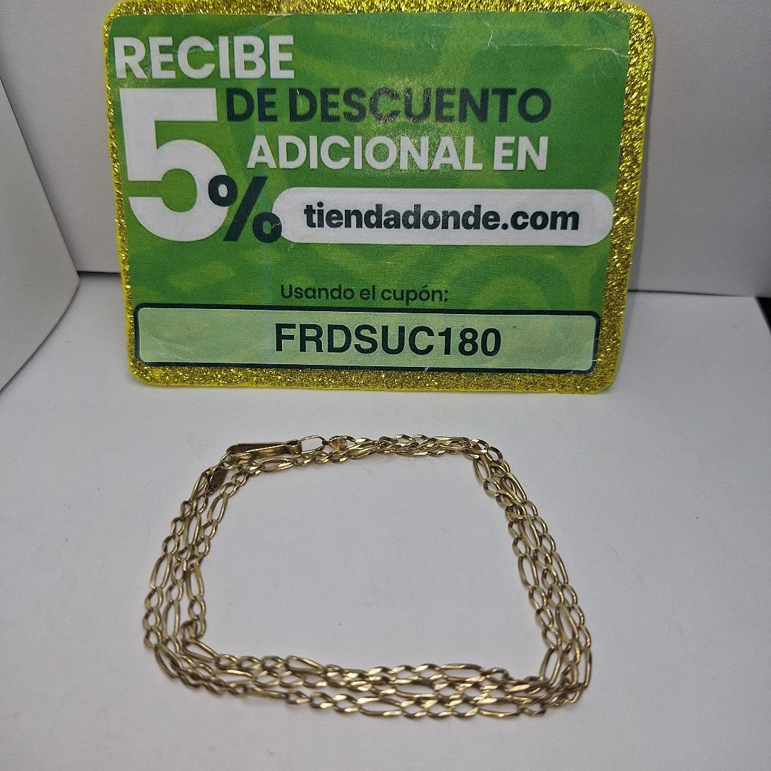 CADENA ORO 10 K 11.5 GRMS (SEMINUEVO)