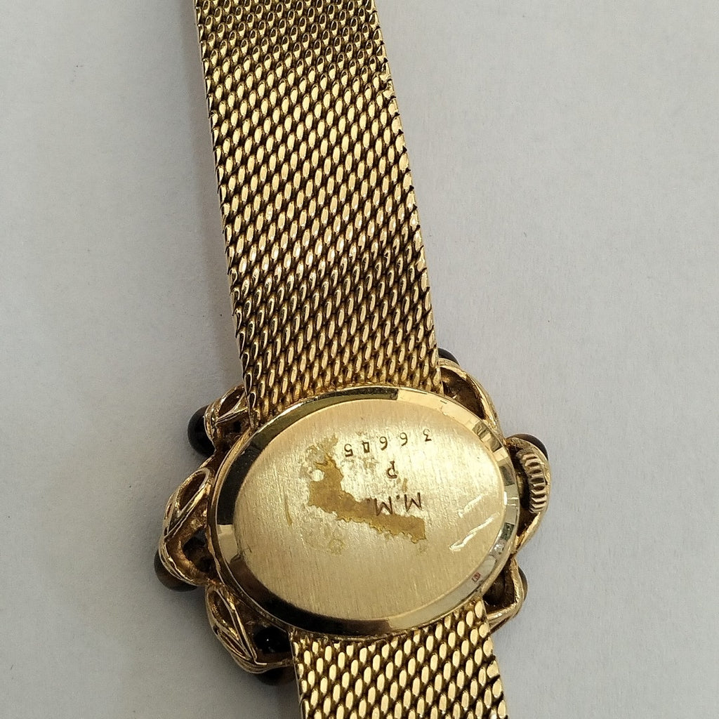 RELOJ CAJA Y PULSO ORO ORO 18 K 49.2 GRMS (SEMINUEVO)