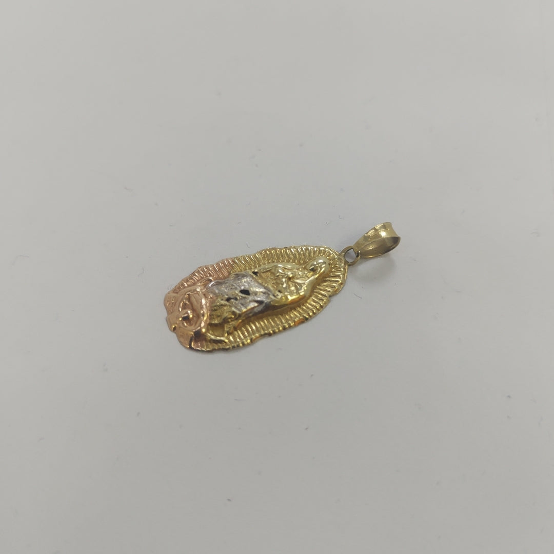 DIJE ORO COMBINADO 14 K 0.8 GRMS (SEMINUEVO)