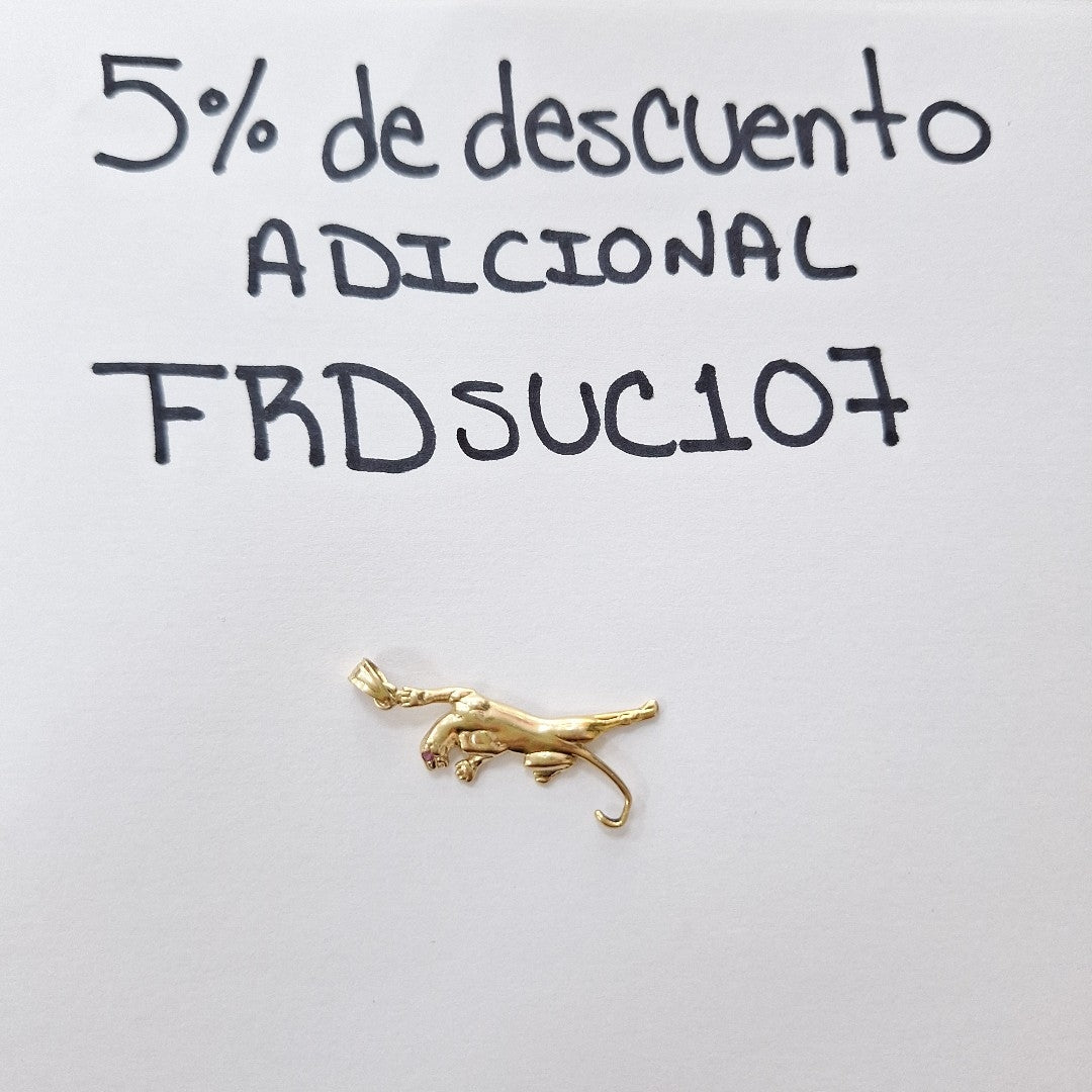 DIJE ORO 14 K 2.5 GRMS (SEMINUEVO)