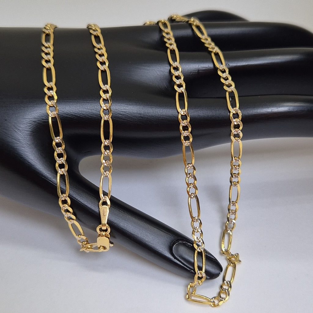 CADENA TEJIDO 3X1 9.1G 60 CM 14K (NUEVO)