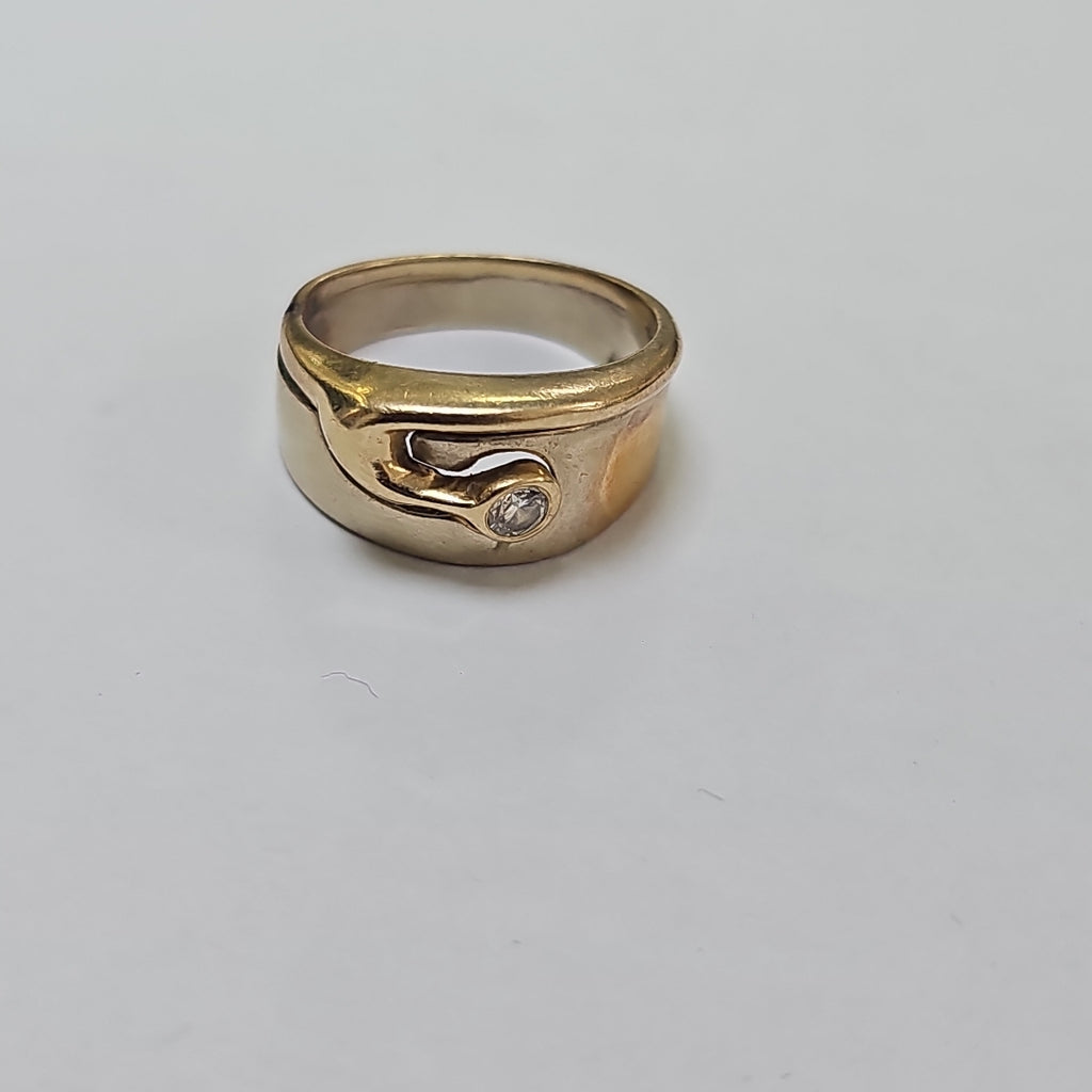 ANILLO ORO 14 K 5.4 GRMS (SEMINUEVO)