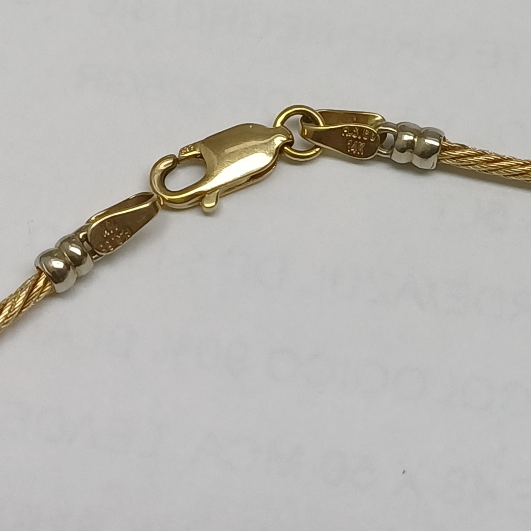PULSERA ORO 14 K 5.3 GRMS (SEMINUEVO)