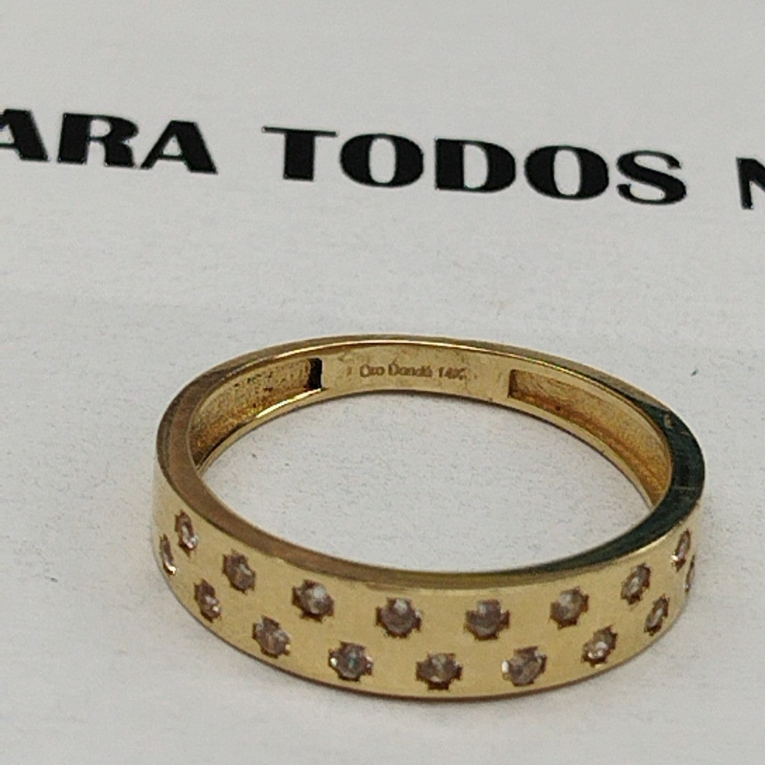 ANILLOS DAMA ORO 14K 1.9 (NUEVO)