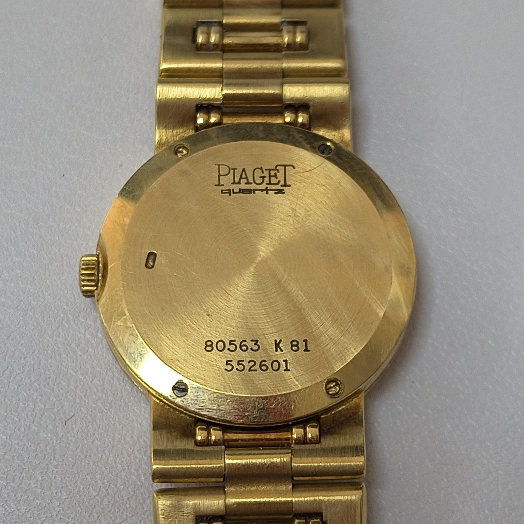 RELOJ CAJA Y PULSO ORO ORO 18 K 61.2 GRMS (SEMINUEVO)