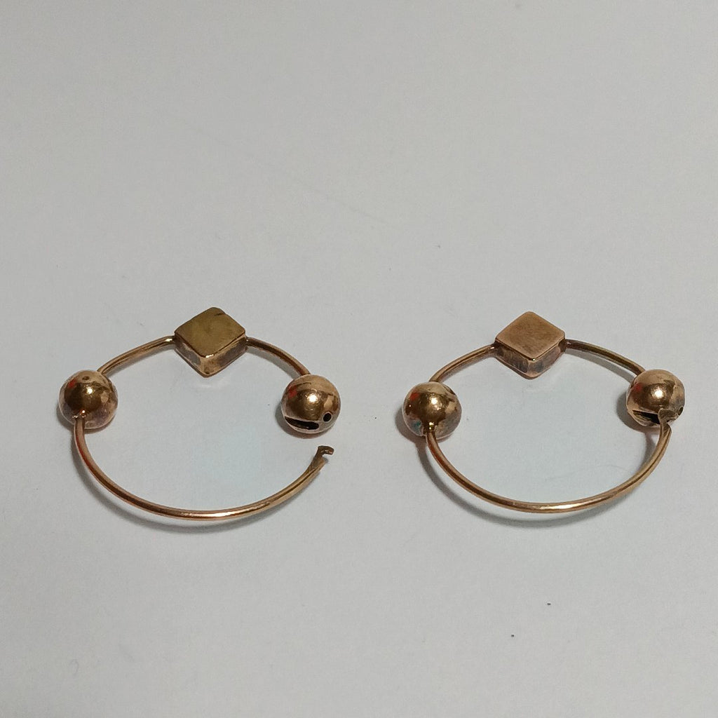 ARRACADAS PAR ORO 8 K 1,80 GRMS (SEMINUEVO)