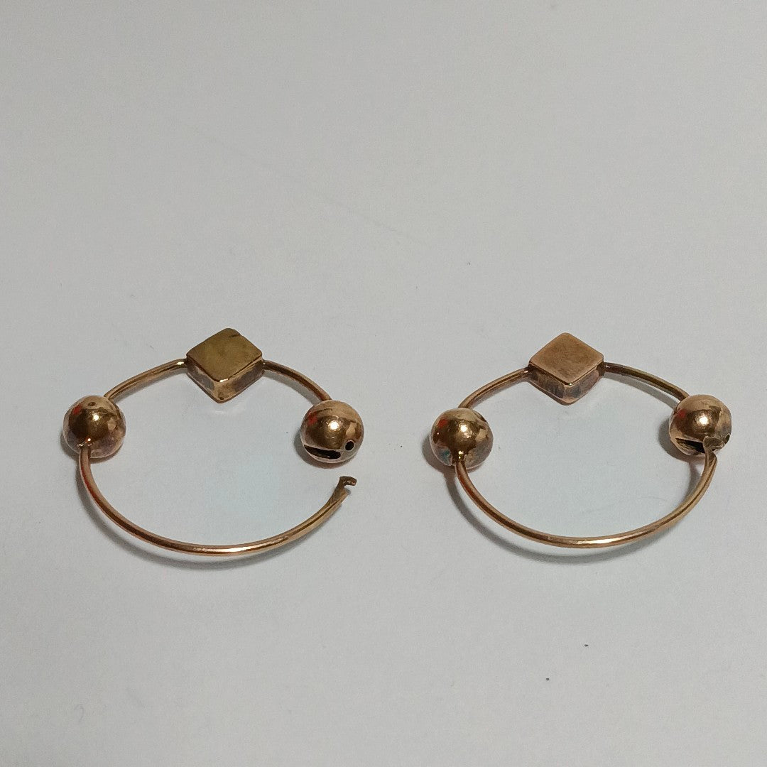 ARRACADAS PAR ORO 8 K 1,80 GRMS (SEMINUEVO)