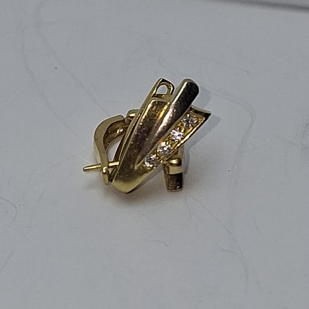 ARETES PAR ORO 14 K 3,20 GRMS (SEMINUEVO)