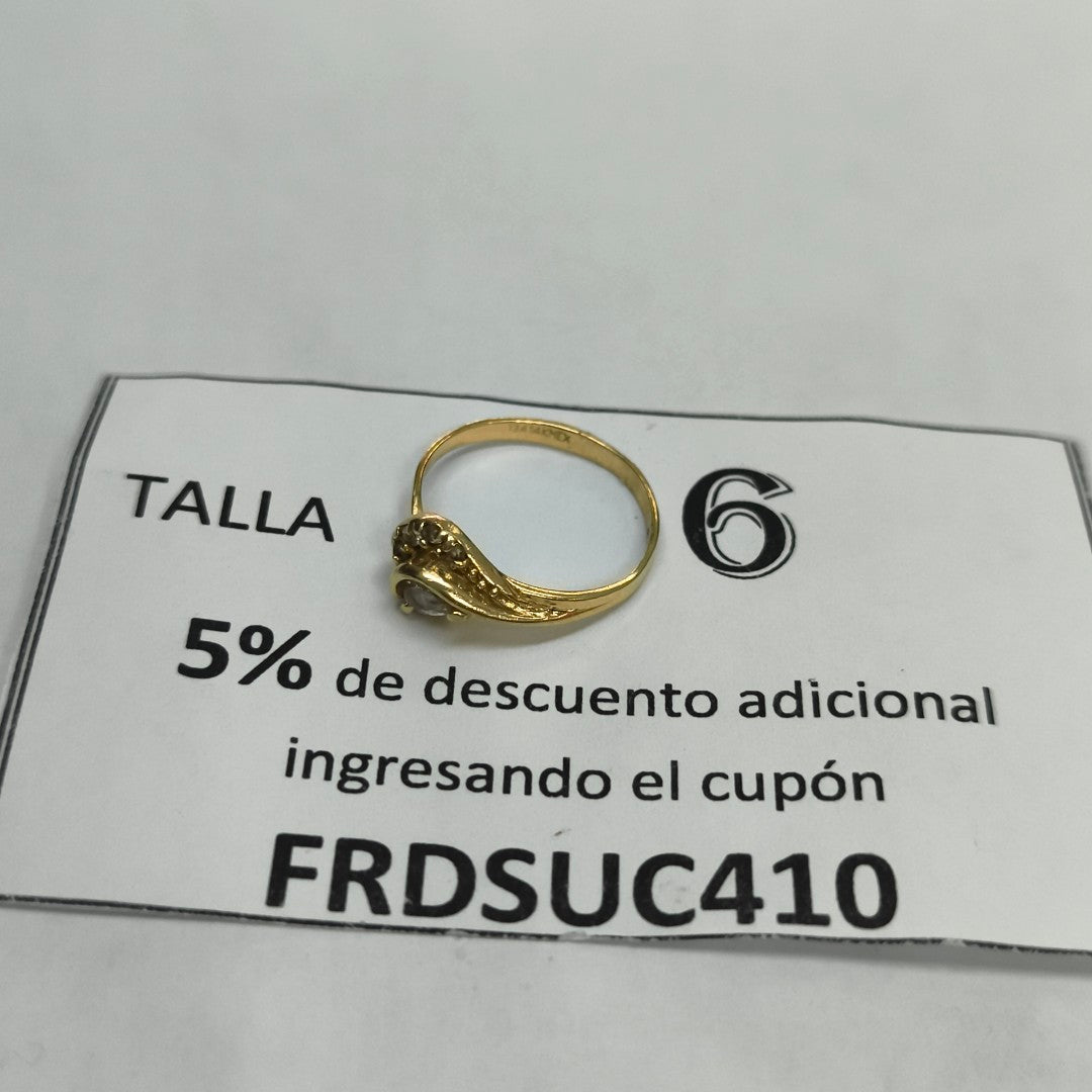 ANILLITO ORO 14 K 1.9 GRMS (SEMINUEVO)