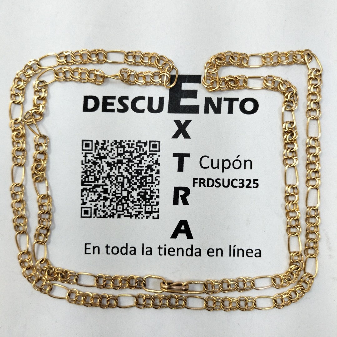 CADENA ORO 10 K 10.9 GRMS (SEMINUEVO)