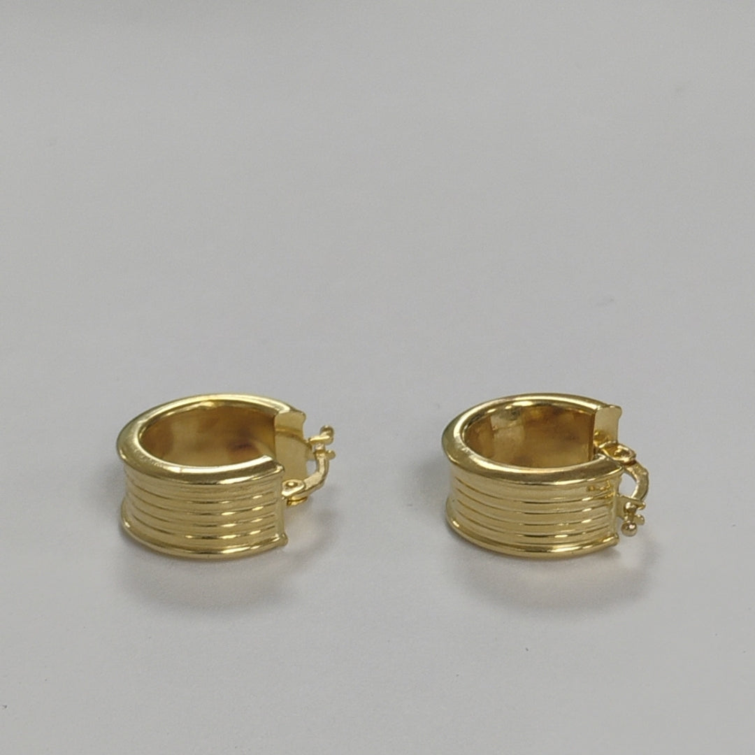 ARRACADAS PAR ORO 14 K 2,50 GRMS (SEMINUEVO)