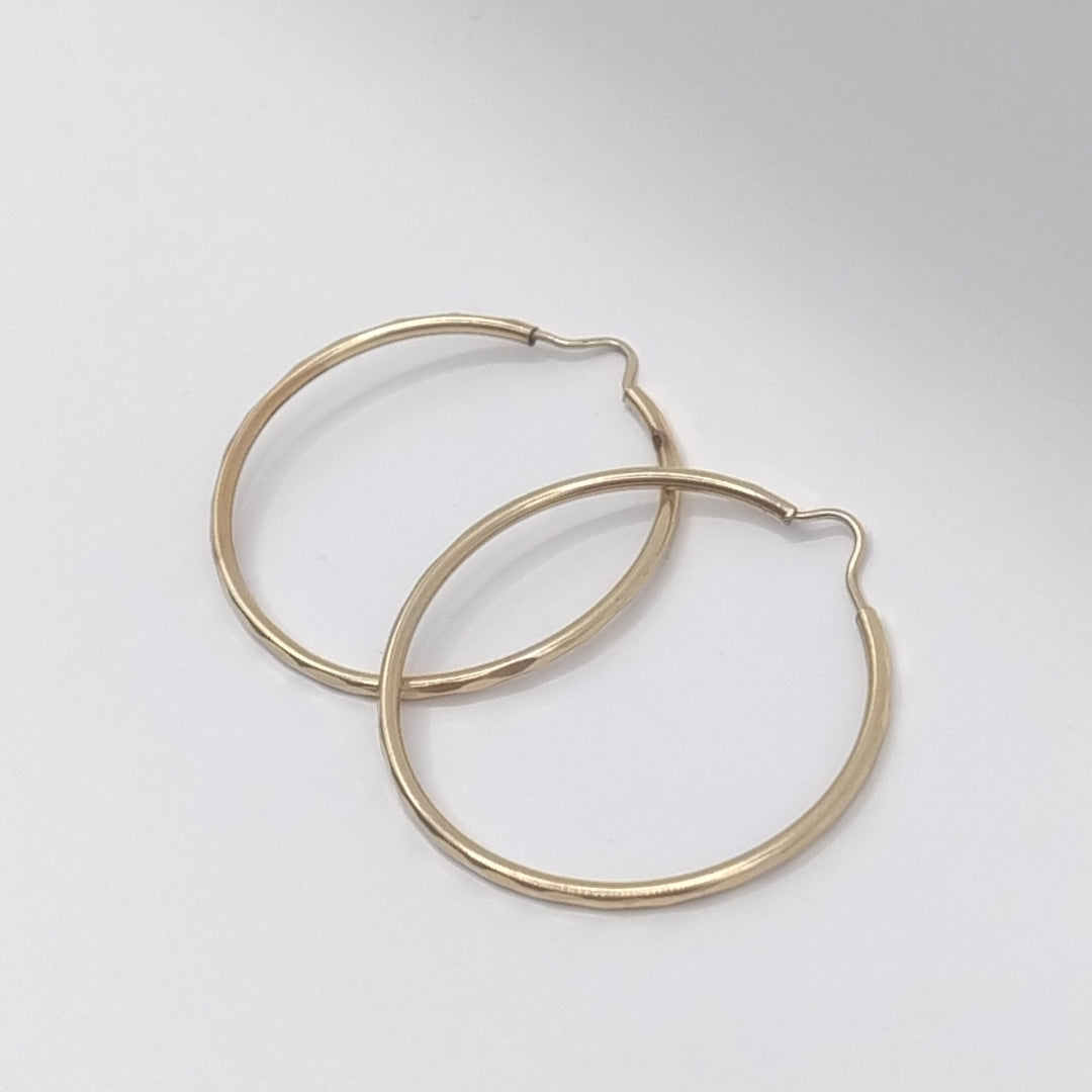 ARRACADAS PAR ORO 10 K 2.5 GRMS (SEMINUEVO)