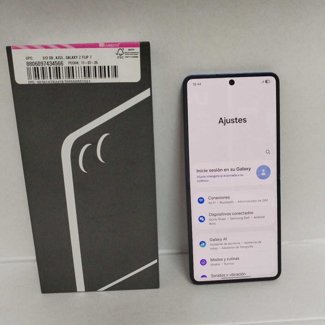 CELULAR SAMSUNG GALAXY Z FLIP 7 SM-F766B (2025) 512 GB 12 GB RAM (SEMINUEVO)