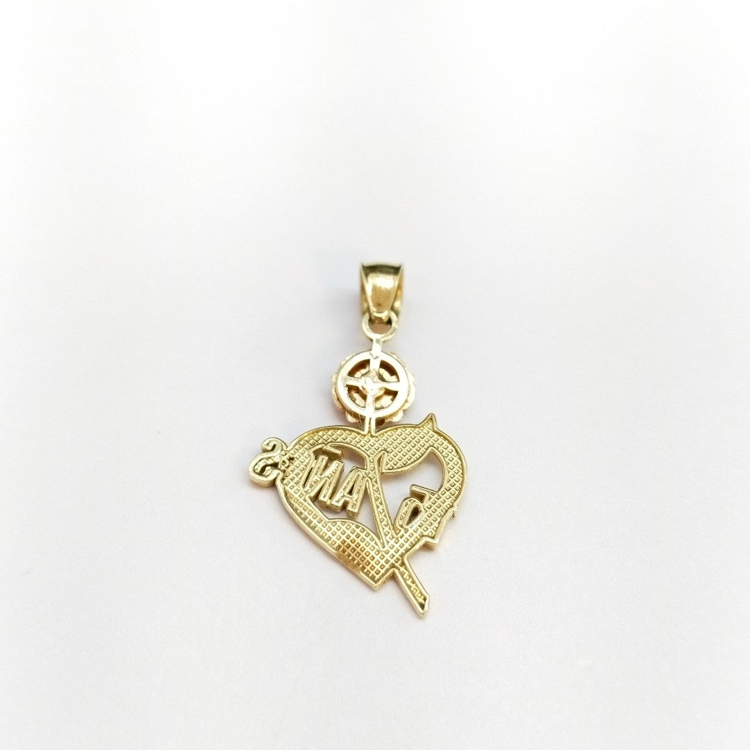 DIJE ORO COMBINADO 14 K 1,90 GRMS (SEMINUEVO)