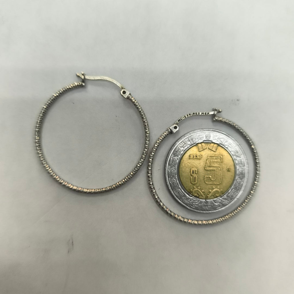 ARRACADAS PAR PLATA 2.4 GRMS (SEMINUEVO)