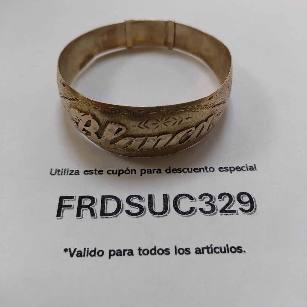 PULSERA RIGIDA ORO 8 K 15.2 GRMS (SEMINUEVO)