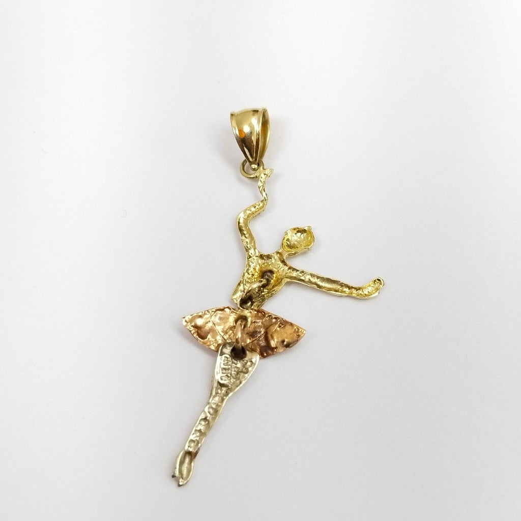 DIJE ORO COMBINADO 14 K 1.8 GRMS (SEMINUEVO)