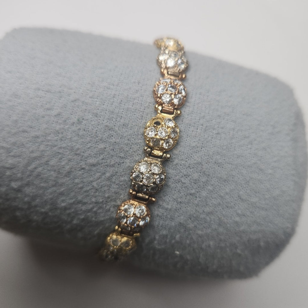 PULSERA ORO, ORO COMBINADO 14 K 15.5 GRMS (SEMINUEVO)