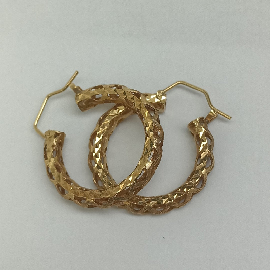 ARRACADAS PAR ORO 14 K 6,60 GRMS (SEMINUEVO)