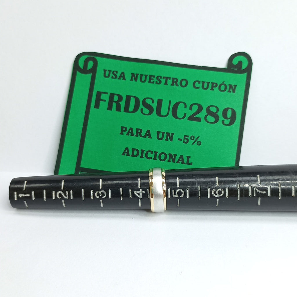 ARGOLLA ORO 14 K 2.2 GRMS (SEMINUEVO)