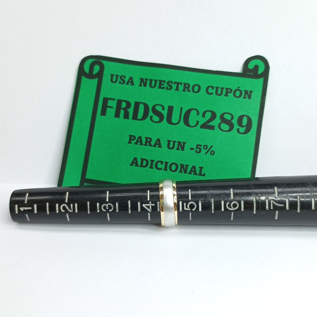 ARGOLLA ORO 14 K 2.2 GRMS (SEMINUEVO)