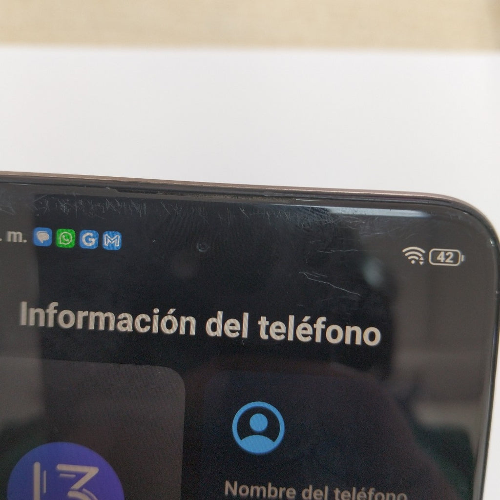 CELULAR NUBIA  FOCUS PRO 5G Z2351N 256 GB 8 GB RAM (SEMINUEVO)