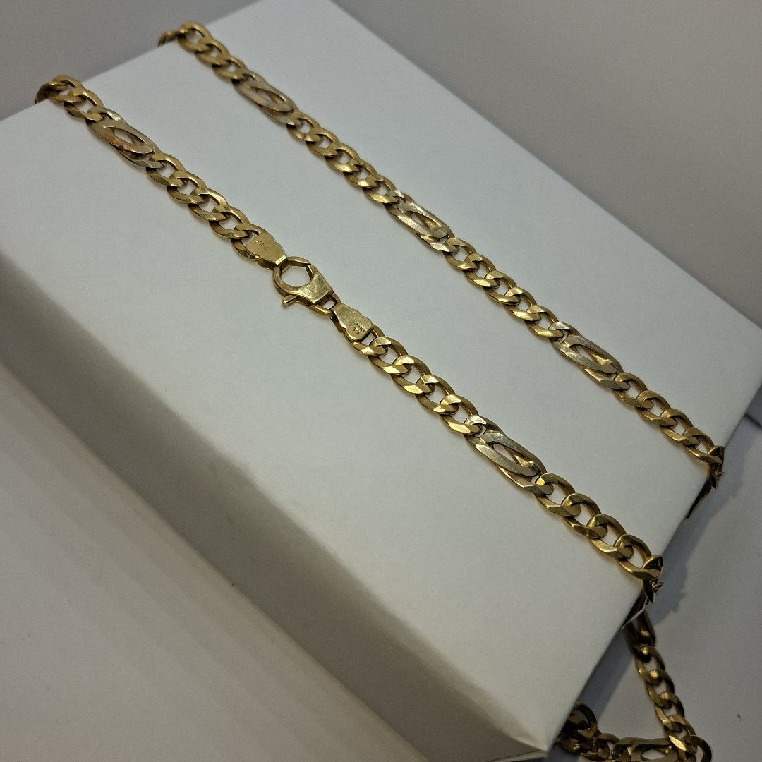 CADENA ORO COMBINADO 14 K 33,80 GRMS (SEMINUEVO)