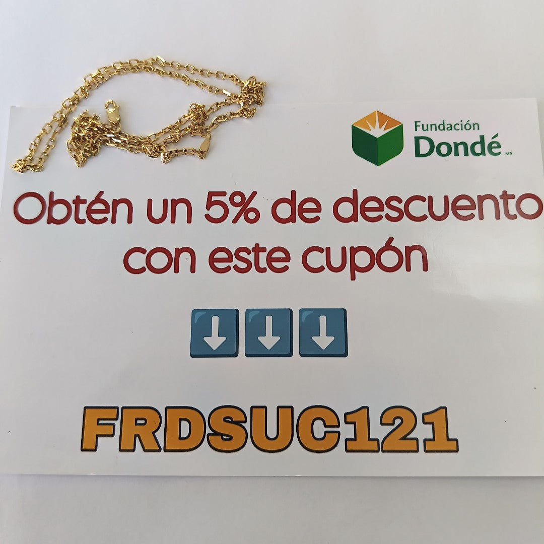 CADENAS ESPECIAL ORO 14K 6.6 (NUEVO)
