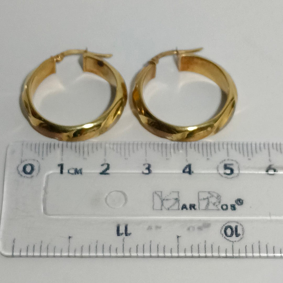 ARRACADAS PAR ORO 14 K 4.2 GRMS (SEMINUEVO)