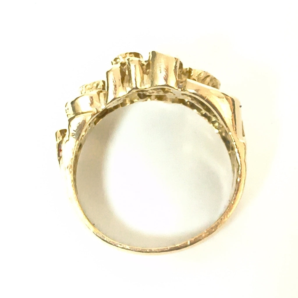 ANILLO ORO 14 K 13.6 GRMS (SEMINUEVO)