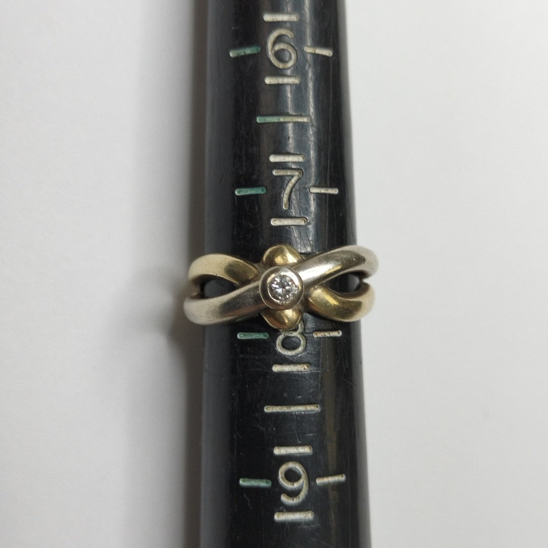 ANILLITO ORO, ORO BLANCO 14 K 6 GRMS (SEMINUEVO)