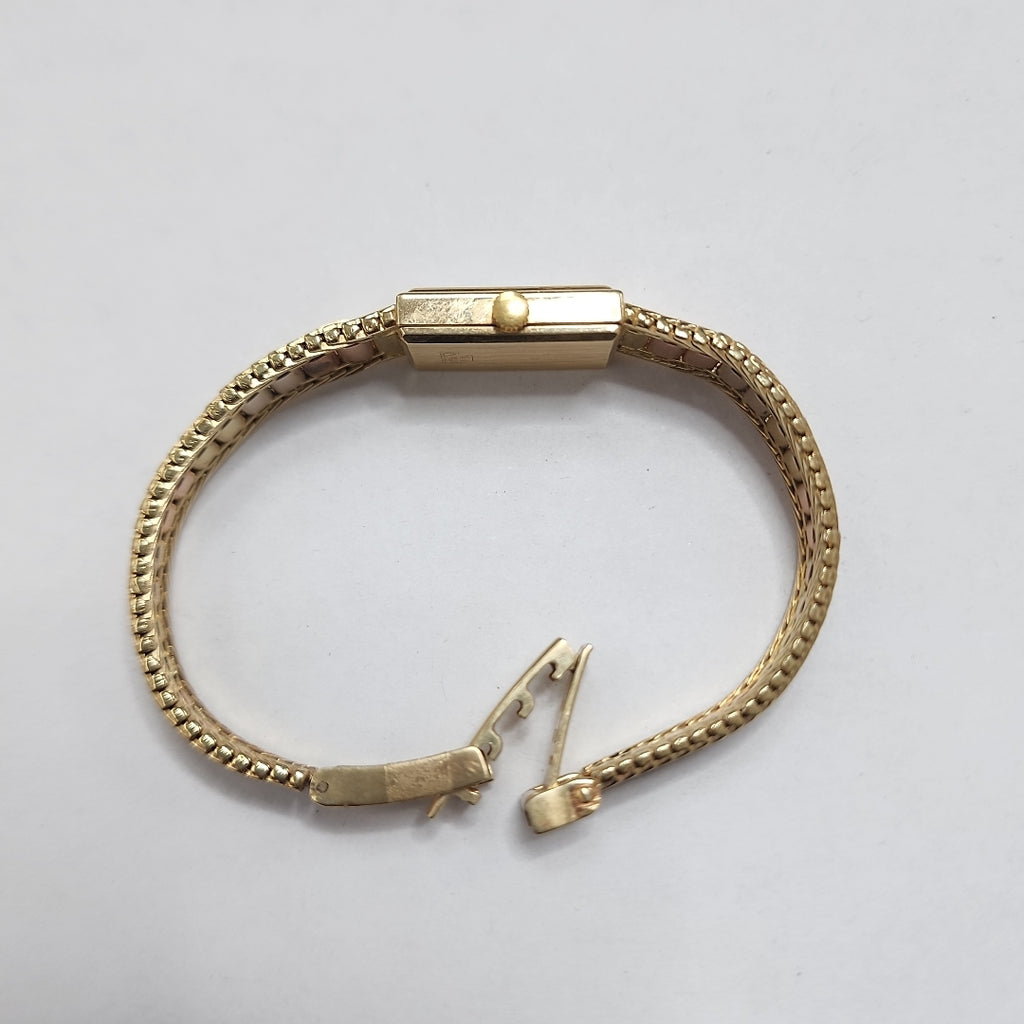 RELOJ CAJA Y PULSO ORO ORO 14 K 17.2 GRMS (SEMINUEVO)