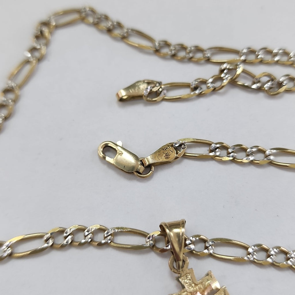 CADENA, DIJE ORO 14 K 11.4 GRMS (SEMINUEVO)